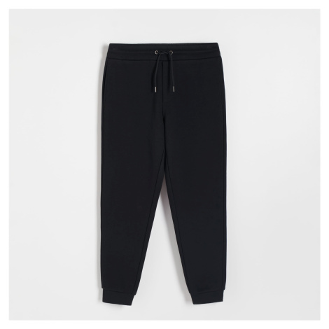 Reserved - Teplákové kalhoty regular fit - Černý