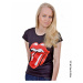 Rolling Stones tričko, Classic Tongue, dámské