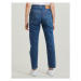 Levis 501® CROP LIGHTWEIGHT Modrá