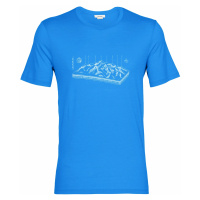 Pánské tričko Icebreaker Tech Lite II SS Alp Lazurite