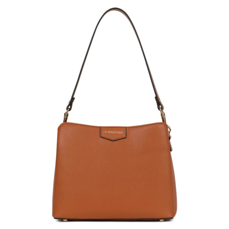 Dámská crossbody kabelka Hexagona Sanna - hnědá