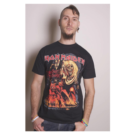 Iron Maiden tričko, Number Of The Beast Graphic, pánské RockOff
