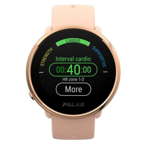 POLAR IGNITE Multisportovní hodinky s GPS a záznamem tepové frekvence, růžová, velikost