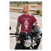 MMO Pánske tričko Všude dobře na motorce nejlíp Barva: Marlboro červená