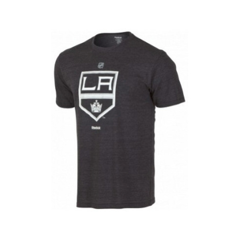 Los Angeles Kings pánské tričko grey Triblend Logo Reebok