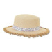 Sterntaler Třásně slaměného klobouku sand