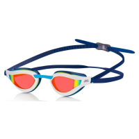 AQUA SPEED Unisex's Swimming Goggles Rapid Mirror White/Navy Blue Pattern 51