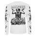 The Offspring tričko dlouhý rukáv, Skeletons White LS, pánské