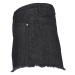 Ladies Denim Hotpants - black washed