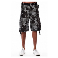 Southpole Cargo Shorts Deep Grey Black 9001-3345