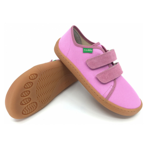 Barefoot tenisky Froddo Pink textilní G1700283