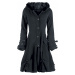 Poizen Industries Alice Coat Dámský kabát černá