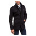 Černý pánský zimní kabát Bolf 8856B