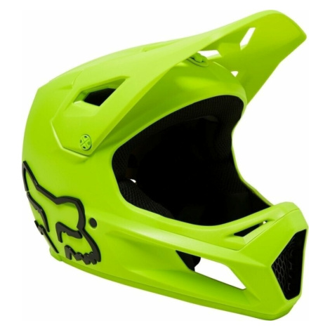 FOX Rampage Helmet Fluo Yellow Cyklistická helma