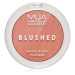 MUA Makeup Academy Blushed Powder Blusher pudrová tvářenka odstín Rose Tea 5 g