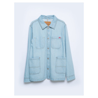 Big Star Man's Jacket Outerwear 130411 Light Denim-253