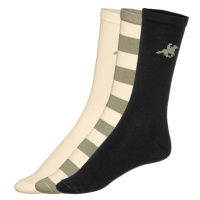 esmara® U. S. Grand Polo Dámské ponožky (pruhy/béžová/černá)