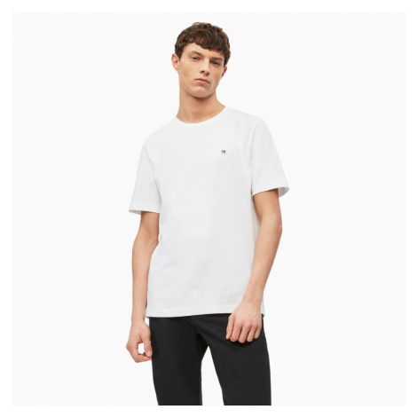 Calvin Klein pánské bílé tričko Badge