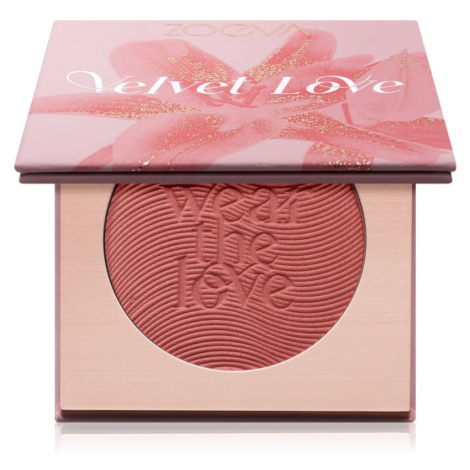 ZOEVA Velvet Love Blush Powder tvářenka odstín Peace 5,2 g