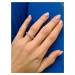 OLIVIE Stříbrný prstýnek ROSE 4706