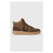 Sneakers boty Veja V-15 Suede hnědá barva, VQ0303310B