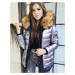 Women's 3in1 parka jacket VELLA navy blue