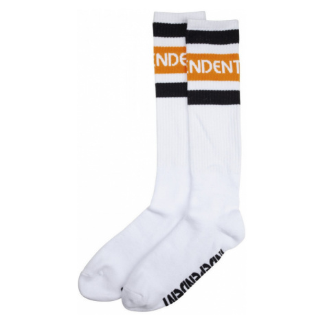 Independent B/c groundwork tall socks Bílá