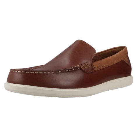 Clarks BRATTON LOAFER Hnědá