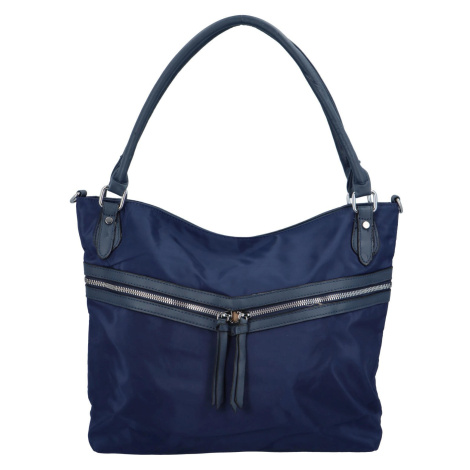 Stylová dámská kombinovaná kabelka Shivali, modrá INT COMPANY