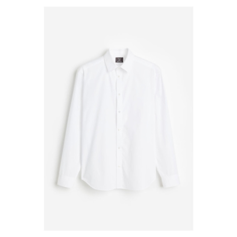 H & M - Košile Regular Fit Easy iron - bílá H&M