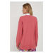 Vlněný svetr United Colors of Benetton dámský, růžová barva