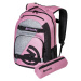 Meatfly batoh Exile Dusty Rose/Grey 24 L | Růžová