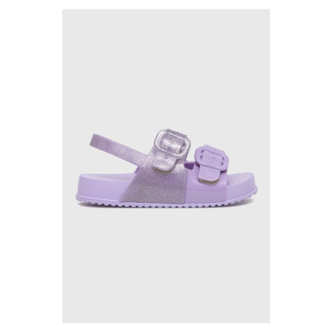 Dětské sandály Melissa COZY SANDAL BB fialová barva