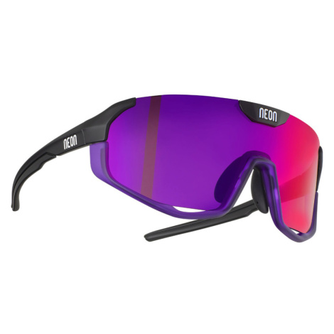 NEON Cyklistické brýle - CANYON - černá/fialová
