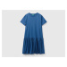 Benetton, Short Dress In Long Fiber Cotton