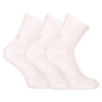 3PACK ponožky Under Armour bílé (1373084 100)