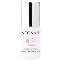 NeoNail Manicure & Pedicure Rubber Base podkladový lak pro gelové nehty s proteinem 7,2 ml