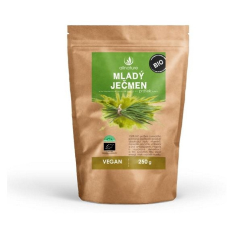 ALLNATURE Mladý ječmen prášek BIO 250 g