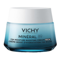 Vichy Minéral 89 72-hodinový krém pro zvýšení hydratace s bohatou texturou 50 ml