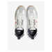 Šedo-bílé pánské tenisky se semišovými detaily Calvin Klein Jeans
