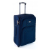 Rogal Tmavě modrá sada 3 objemných textilních kufrů "Golem" - M (35l), L (65l), XL (100l)