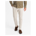 Ombre Men's REGULAR FIT uniform chino pants - beige