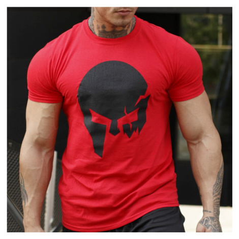 Ultrasoft tričko Iron Aesthetics Skull, červené
