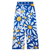 Kalhoty marni trousers modrá