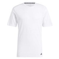 adidas YOGA TEE Pánské sportovní tričko, bílá, velikost