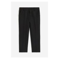 H & M - Společenské kalhoty - černá