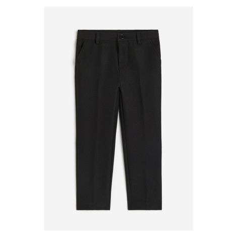 H & M - Společenské kalhoty - černá H&M
