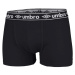 Umbro BOXER SHORT 2 PACK Pánské boxerky, černá, velikost