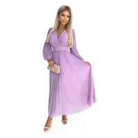 Dámské šaty Numoco 414-6 KLARA | světle fialová