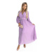 Dámské šaty Numoco 414-6 KLARA | světle fialová